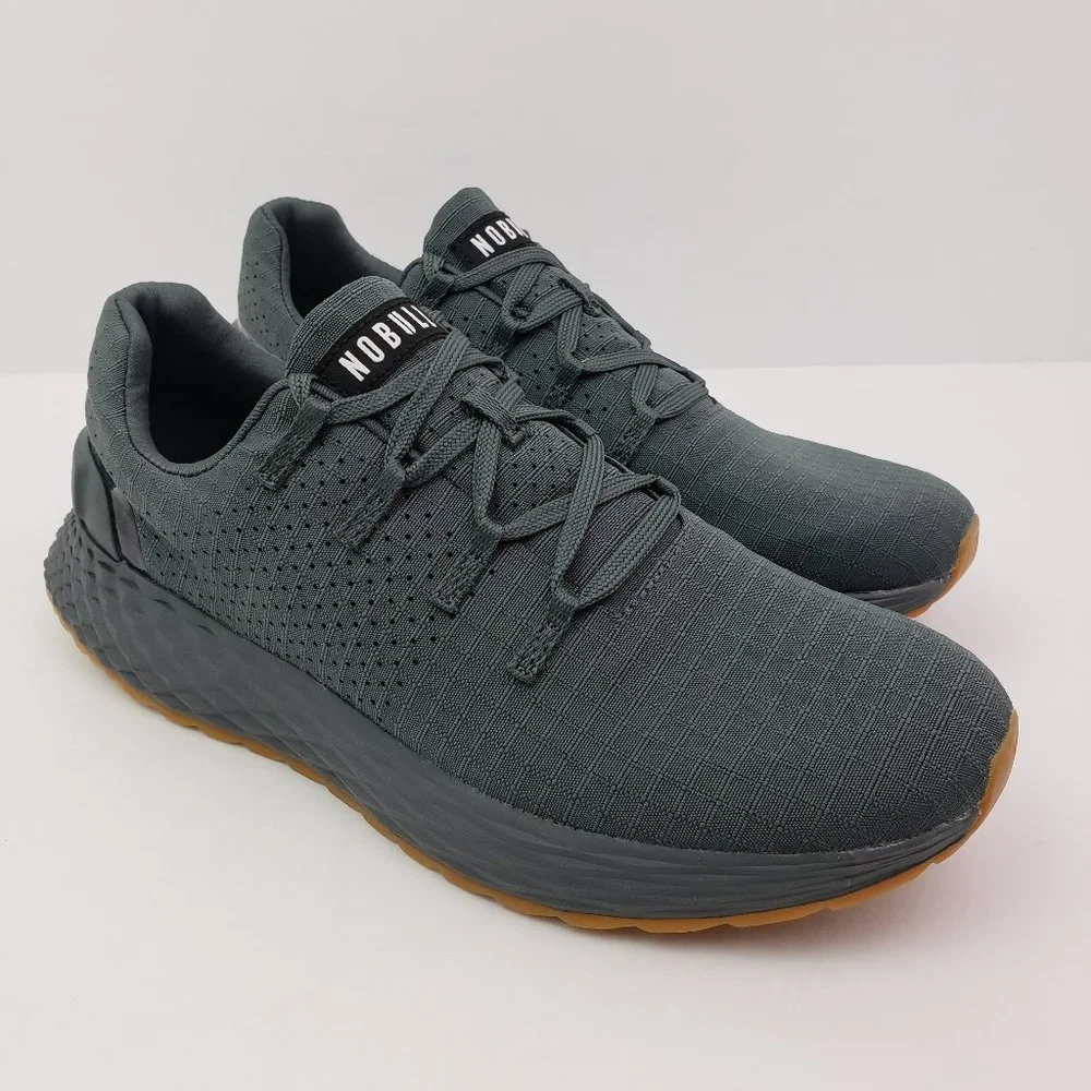 NEW No Bull Ripstop Runner Womens Sz 8.5 Mens Sz 7 Gray Athletic Sneaker Shoes